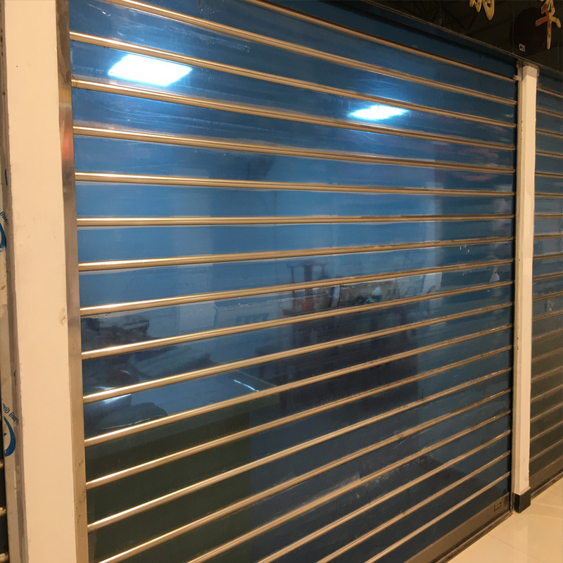 High Quality Custom Crystal rolling up shutter door Modern Design Crystal Rolling Gate Fashion Shop Roller Shutter Door