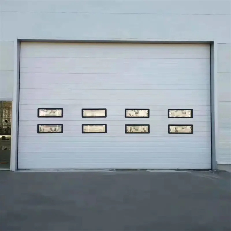 Logistics parkfactory warehouse industrial sliding door sectional lifting door