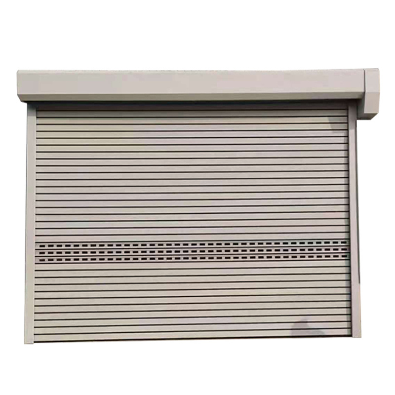 Hot Selling Electric Industrial Automatic Metal High Speed Rolling Shutter Door Aluminum Alloy Hard Garage High Speed Door