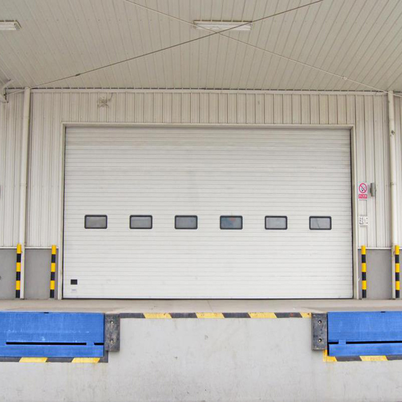 Logistics parkfactory warehouse industrial sliding door sectional lifting door