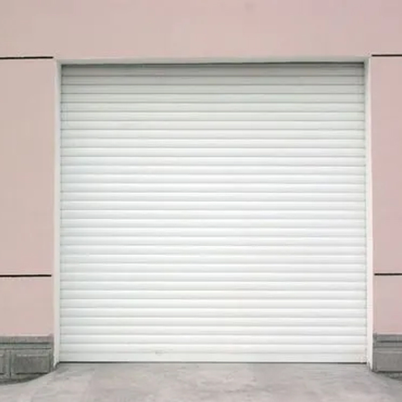 Remote control aluminum alloy rolling shutter door for outdoor shopping mall