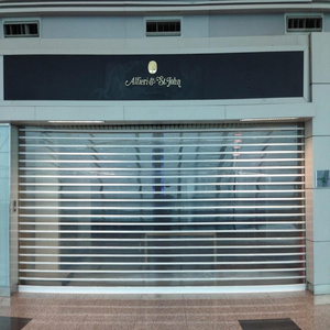 High Quality Custom Crystal rolling up shutter door Modern Design Crystal Rolling Gate Fashion Shop Roller Shutter Door