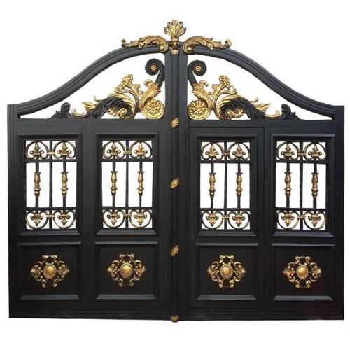 Big House China Factory Home Security Luxury Entrance Aluminum Iron Stainless Steel Door front Door design Gate for Villa