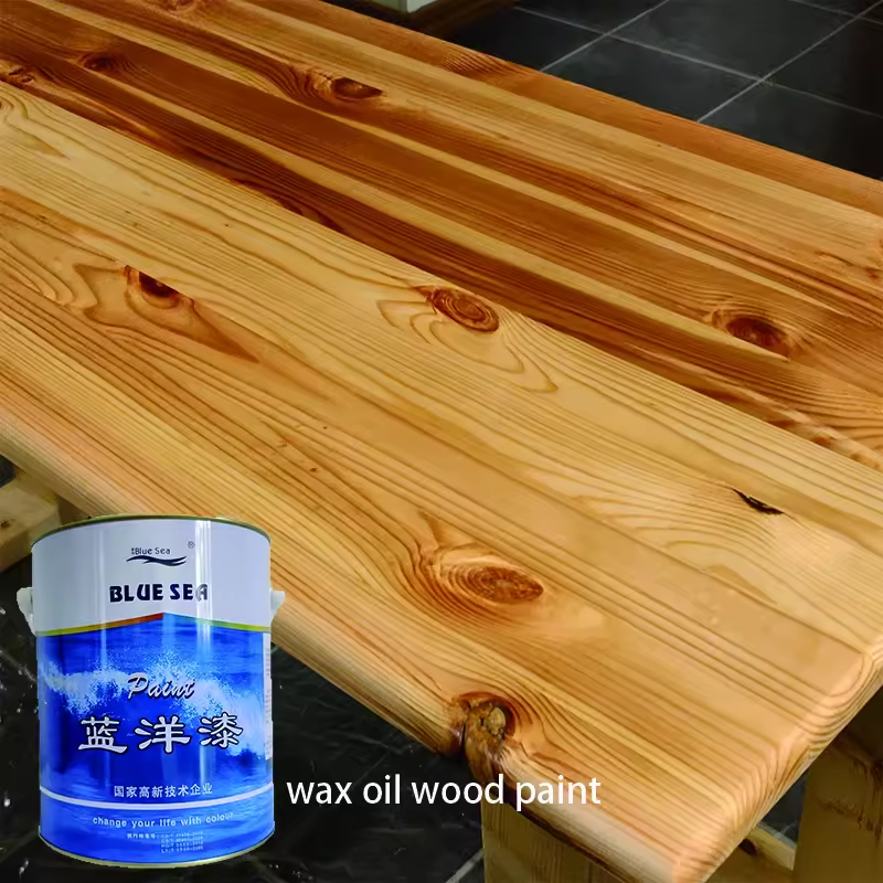 Easy maintenance environmentally friendly wood wax oil smoked chemical reactive hard wax oil finish Furniture Wood Paint