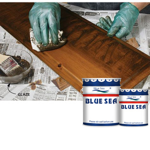 Mahogany color wood stain coating paint