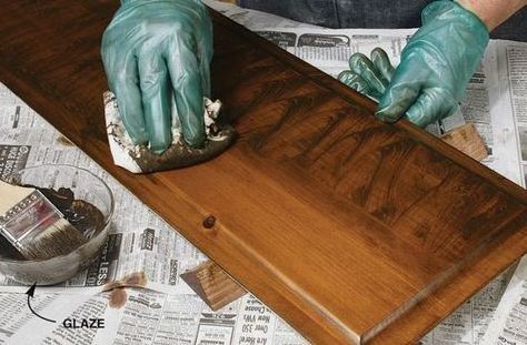 Mahogany color wood stain coating paint