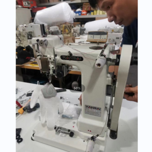 Kansai Micro post bed glove sewing chainstitch machine