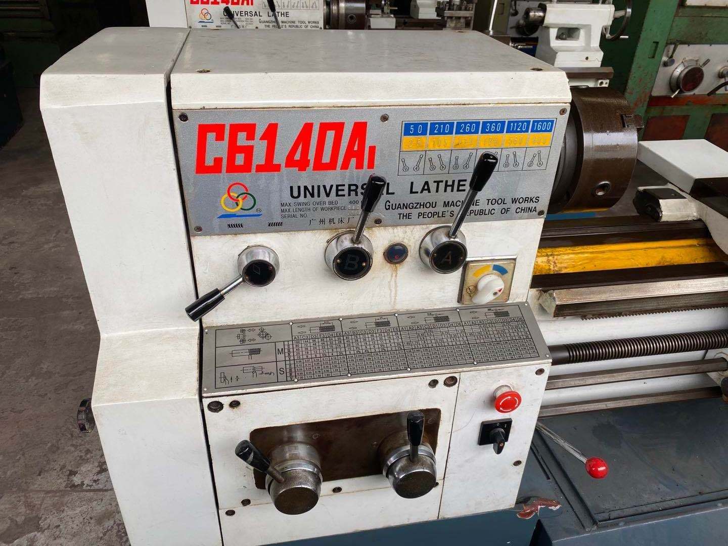 USED  C6140 bench lathe used automatic horizontal lathe table lathe machine