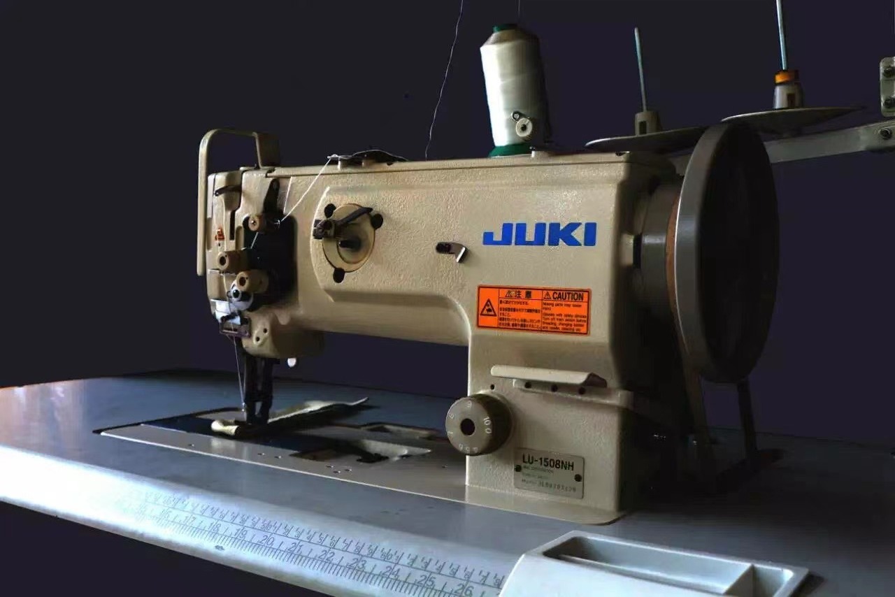 Japan jukis 1508 semi-automatic flat sewing machine for sewing thick leather