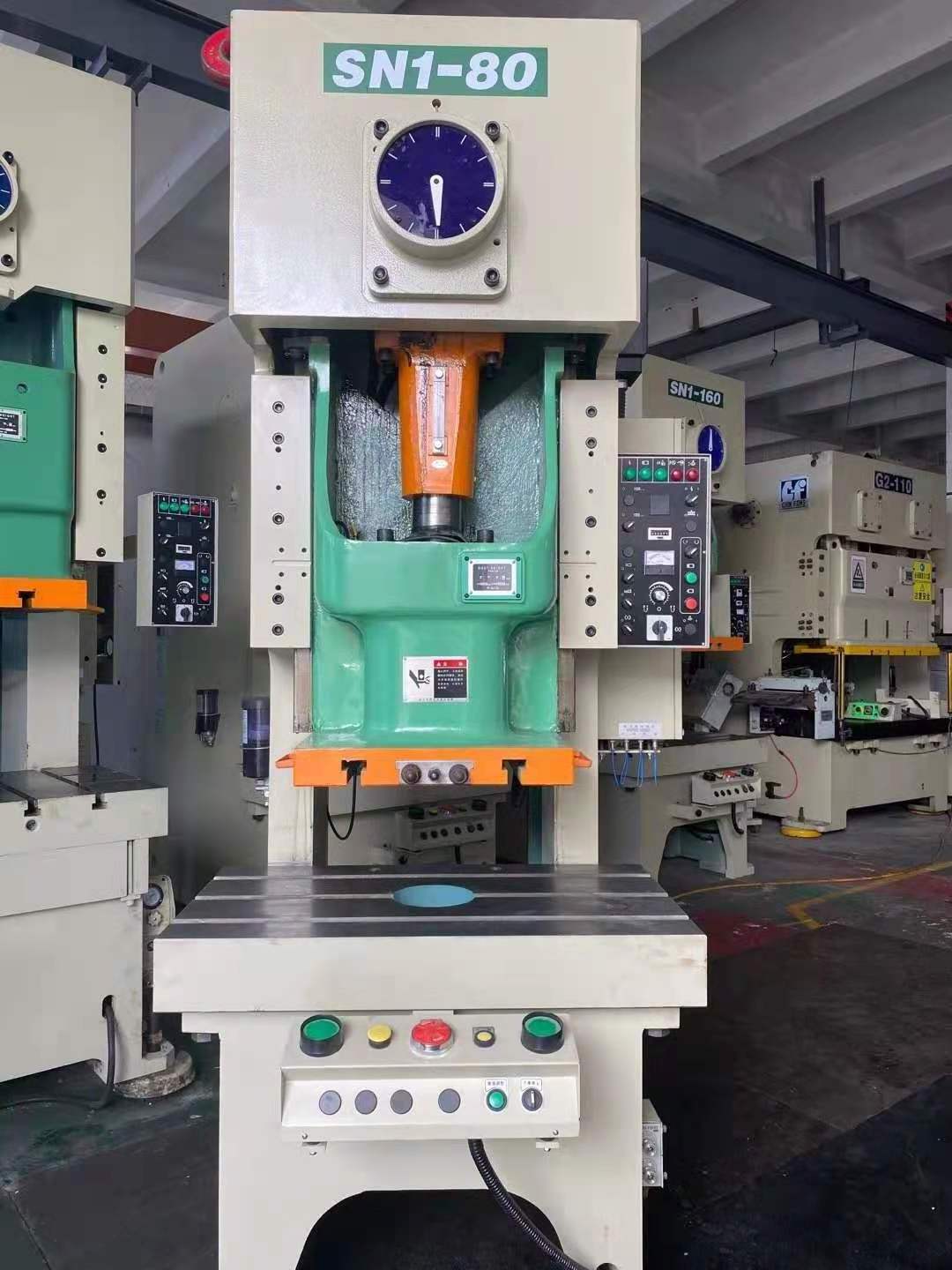 Second Hand SEYI SN1-80 Frame Crankshaft Mechanical Sheet Punching Press Machine