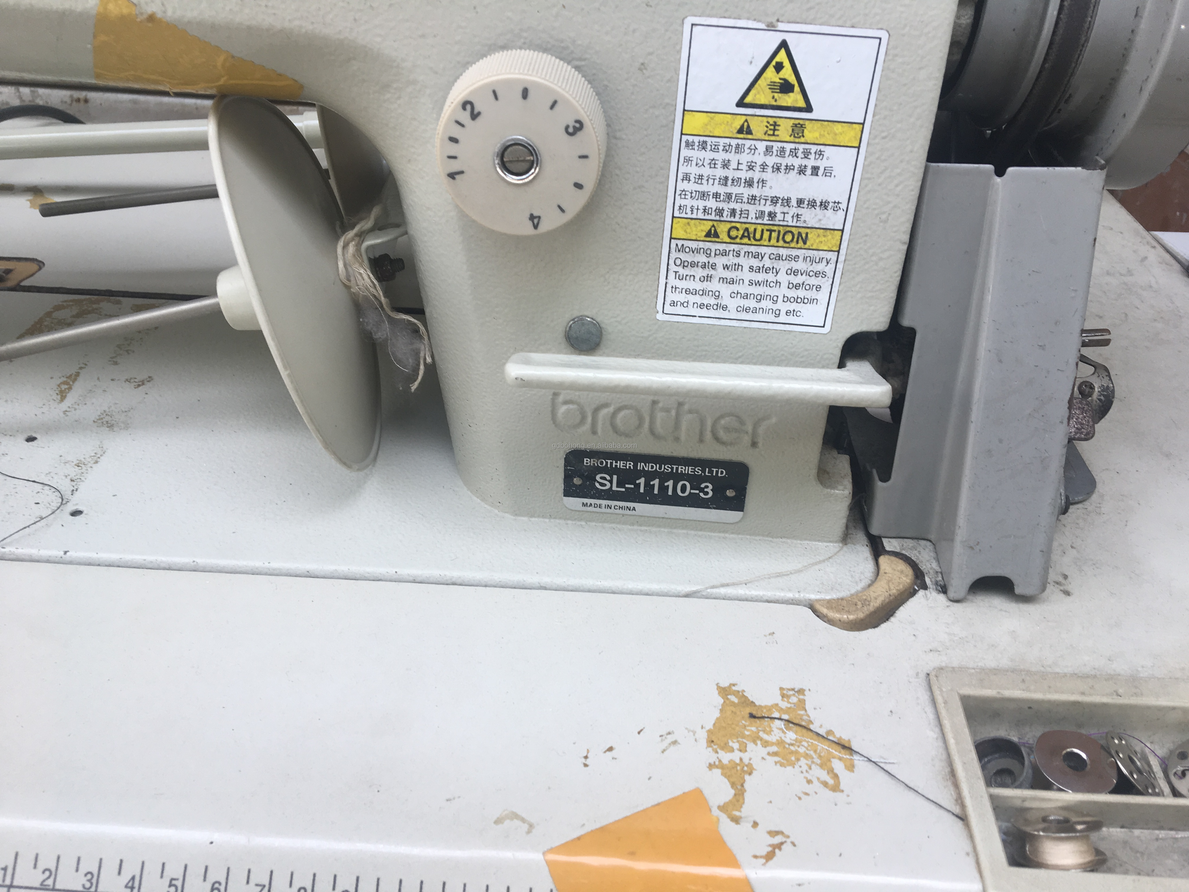 Used Japan Brand Brother 1110-SL Energy Saving 1-needle Lockstitch Industrial Sewing Machine