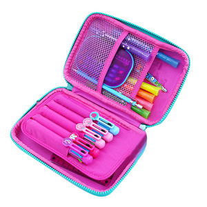 Hard Shell Pencil Case for Teenagers Free Sample Big Capacity EVA Schools & Offices