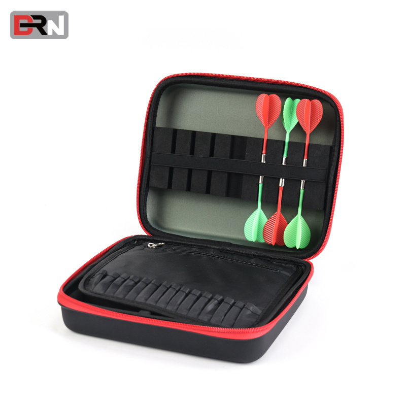 Professional Custom Black EVA Dart Storage Case Travel Outdoor Sport EVA Dart Case for 10 darts