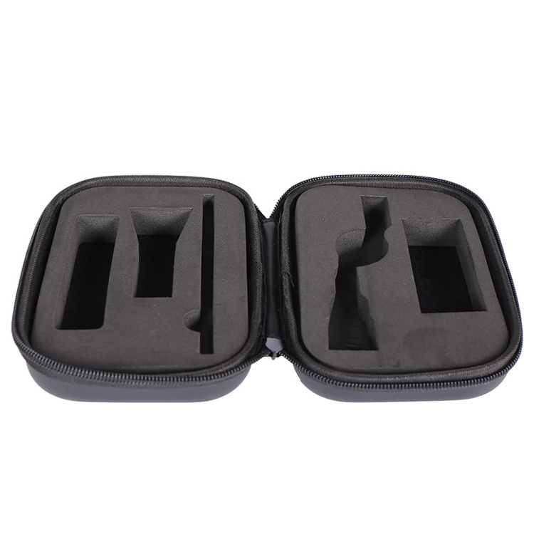 Foam Padding Tray Portable Tattoo Machine Case EVA Storage Carrying Box Custom Logo PU Leather for Tattoo Guns and Needles