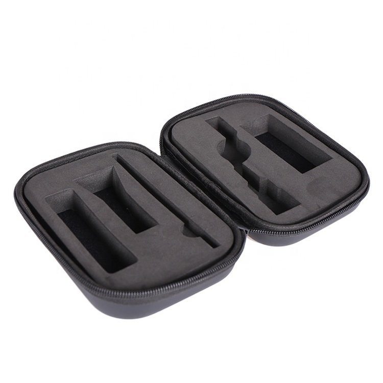 Foam Padding Tray Portable Tattoo Machine Case EVA Storage Carrying Box Custom Logo PU Leather for Tattoo Guns and Needles