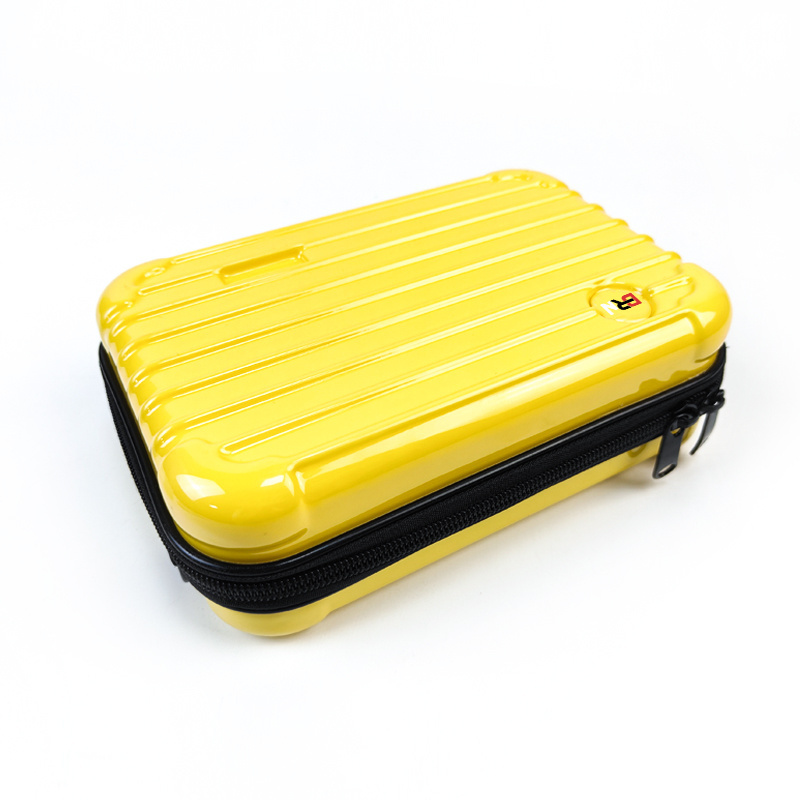 Portable 7 Inch Mini Luggage Suitcase ABS Scratch-Resistant Luggage Travel Bags Cosmetic Bag Make Up Case