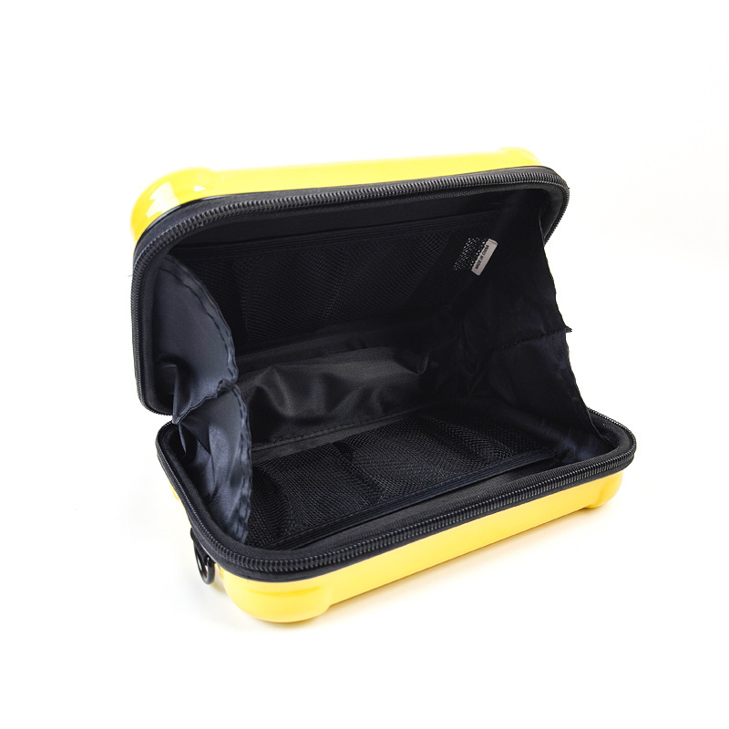 Portable 7 Inch Mini Luggage Suitcase ABS Scratch-Resistant Luggage Travel Bags Cosmetic Bag Make Up Case