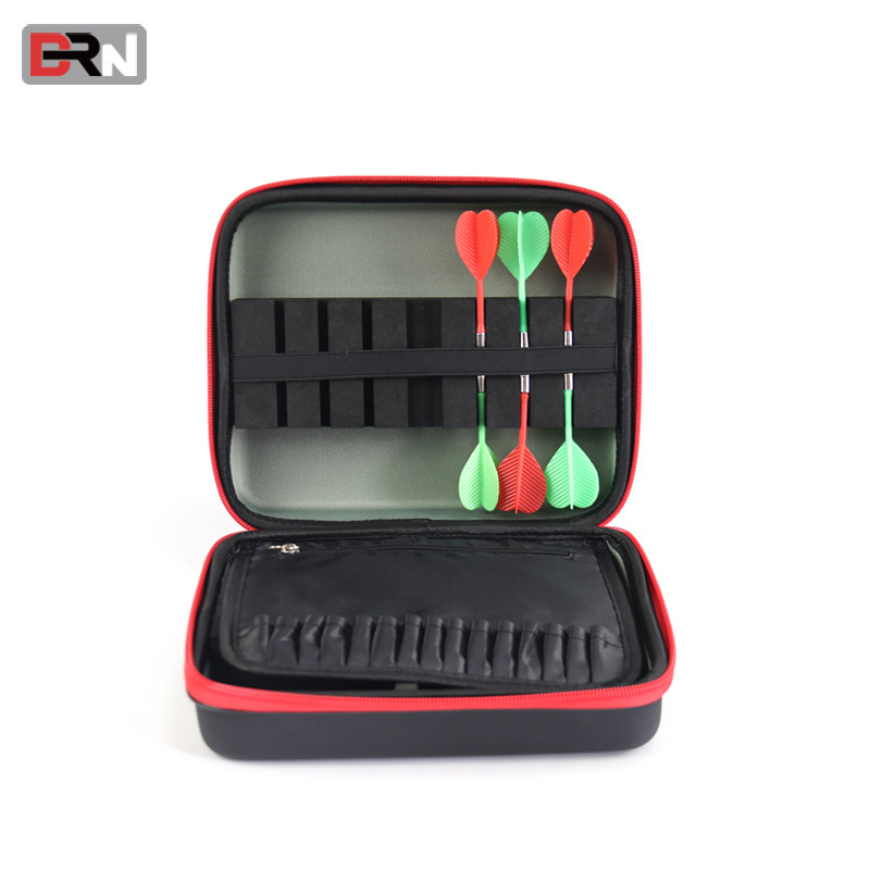 Professional Custom Black EVA Dart Storage Case Travel Outdoor Sport EVA Dart Case for 10 darts