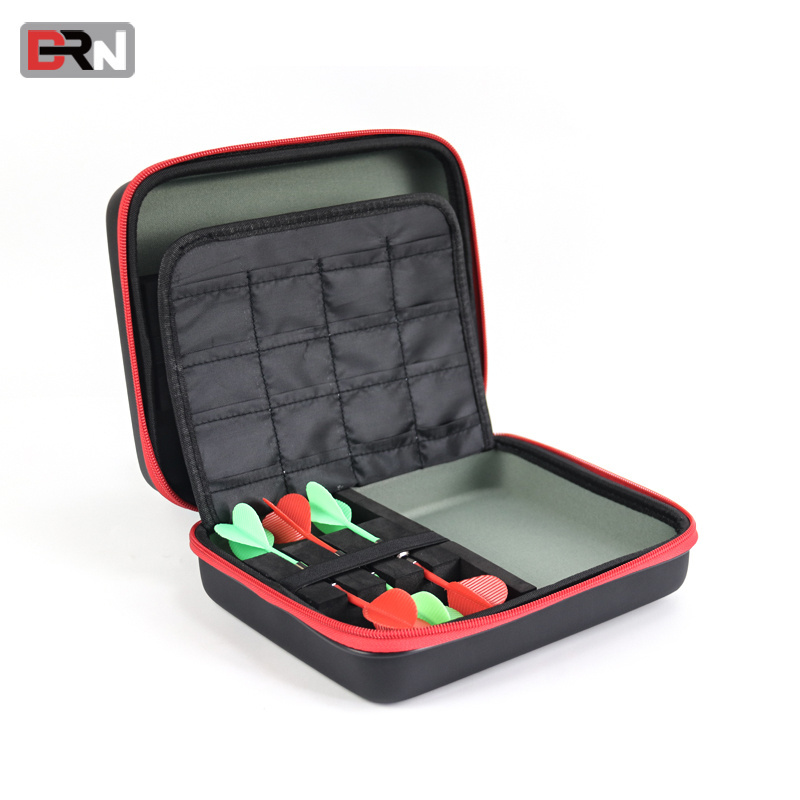 Professional Custom Black EVA Dart Storage Case Travel Outdoor Sport EVA Dart Case for 10 darts