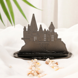 Wholesale Vintage Metal Craft Castle Alcazar Tower Model Ornaments Souvenirs Gifts For Home Decor