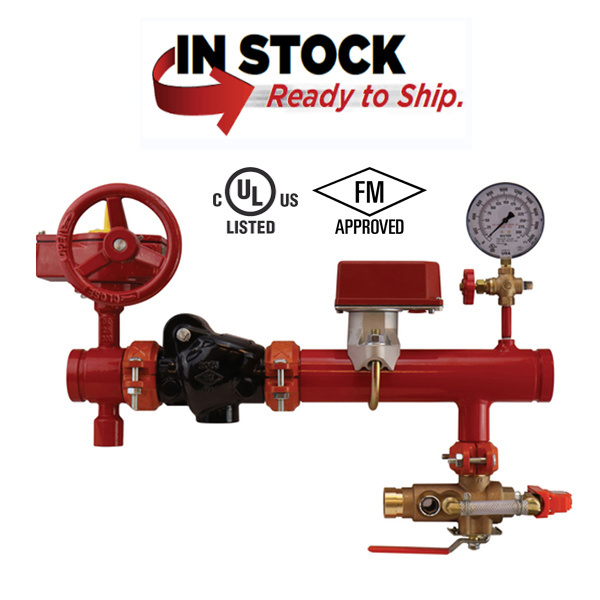 ZCV Fire sprinkler system Zone control valve assembly