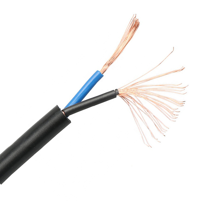 Electrical house wiring RVV 3X2.5mm2 power cable 2 core 3 core pvc inxulated electrical cables price flexible wire