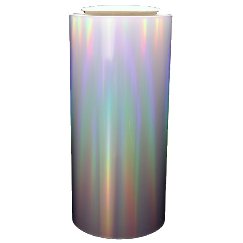 High Quantity Different Pattern PET BOPP Holographic Metallized Transparent Lamination Film for Paper Board