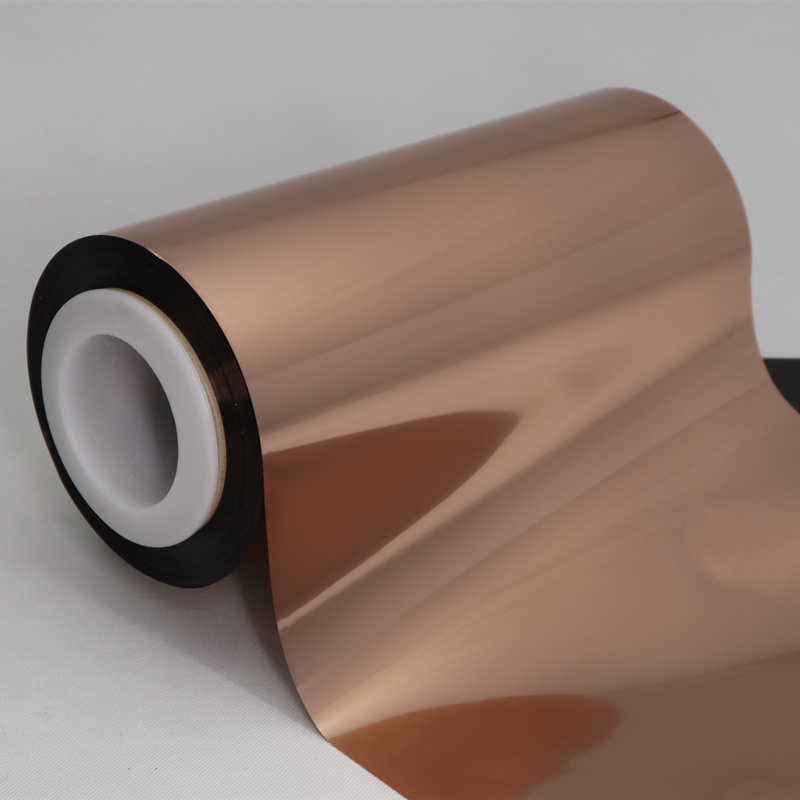 Copper Metalized Mylar Met Pet Film Metallized Film Moisture Proof Soft Packaging Film Chinese VMPET Flexible 0.5mm Pet Laminate