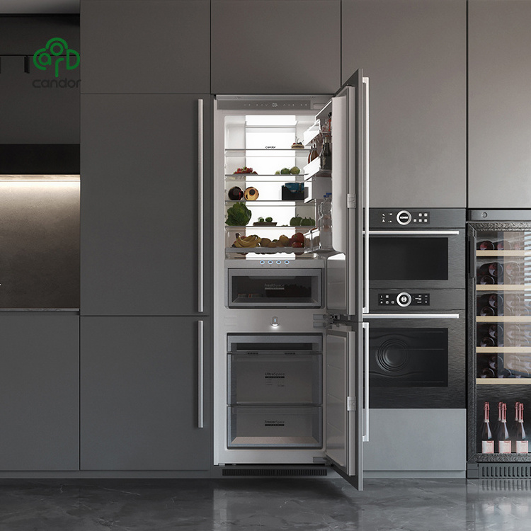 Kitchen Cabinet fridge high end built-in food fridge home stainless fridge freezer for whole house decor