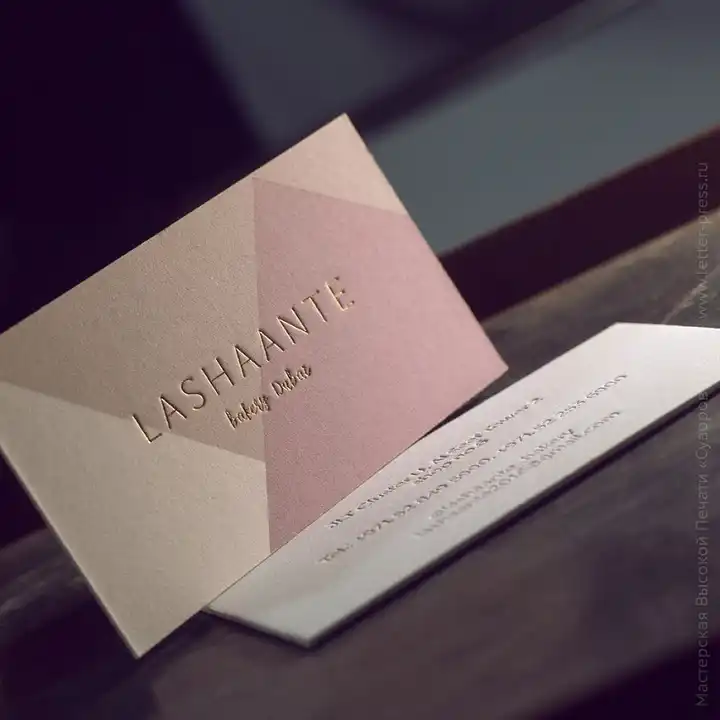 Custom Design Thicken Letterpress Name Cards Paper Embossed Matte Finishing Custom Logo Business Card