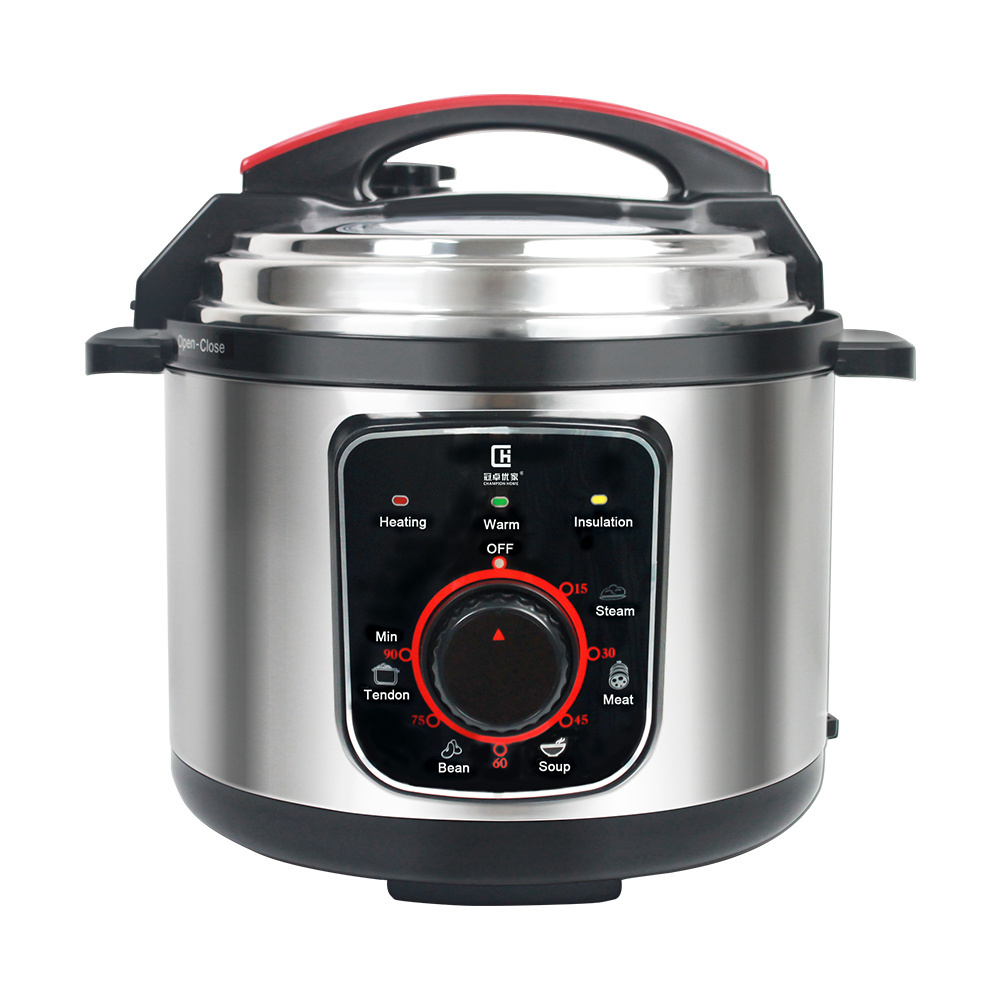 High quality beautiful programmed rotary knob control multifunctional instants pot duo 7-in-1 electric pressure cooker