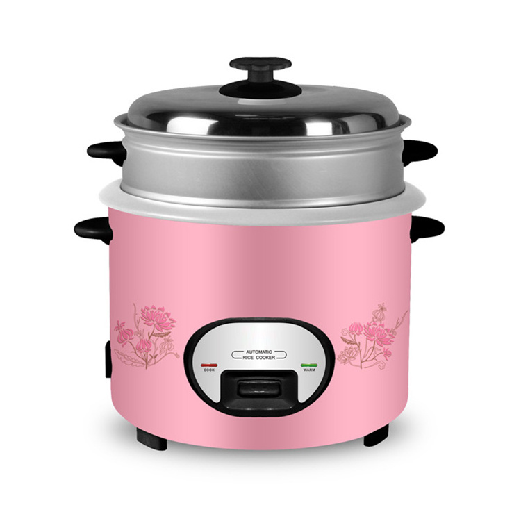 Automatic Cooking Aluminum Inner Pot with Non-Stick Coated Electric Straight Rice Cooker