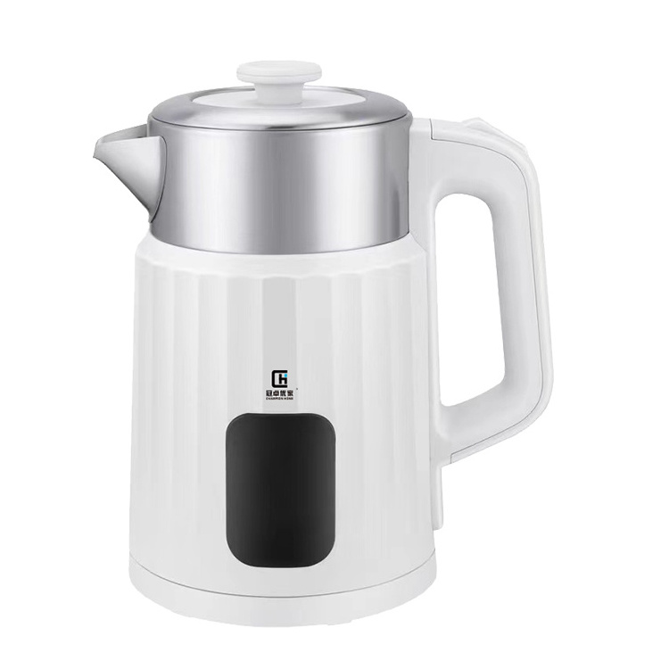 New Factory Direct Sales Smart Home Appliance Electric 1.8L Purple Water Boiler Double Wall Electric Kettle And Plastic Kettle