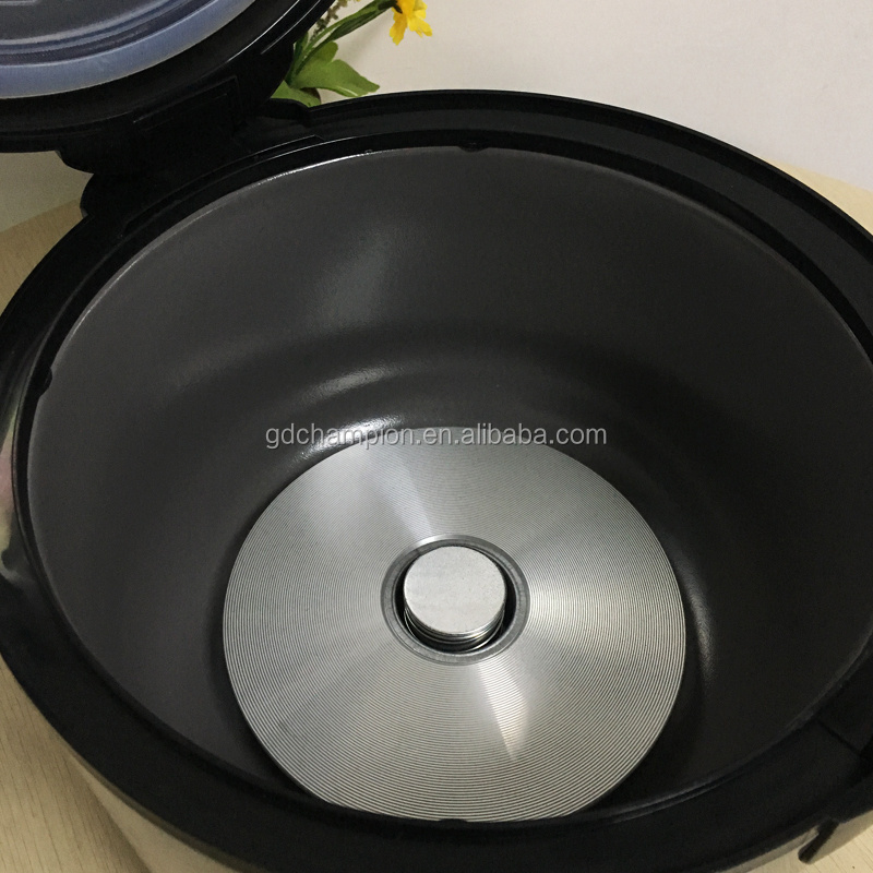 1.8L stainless steel housing xishi rice cooker with big steam outlet