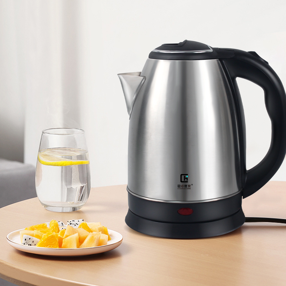 1.8L Cordless Stainless Steel Electric Portable Kettle Easy Pouring Appliances Electric Kettle