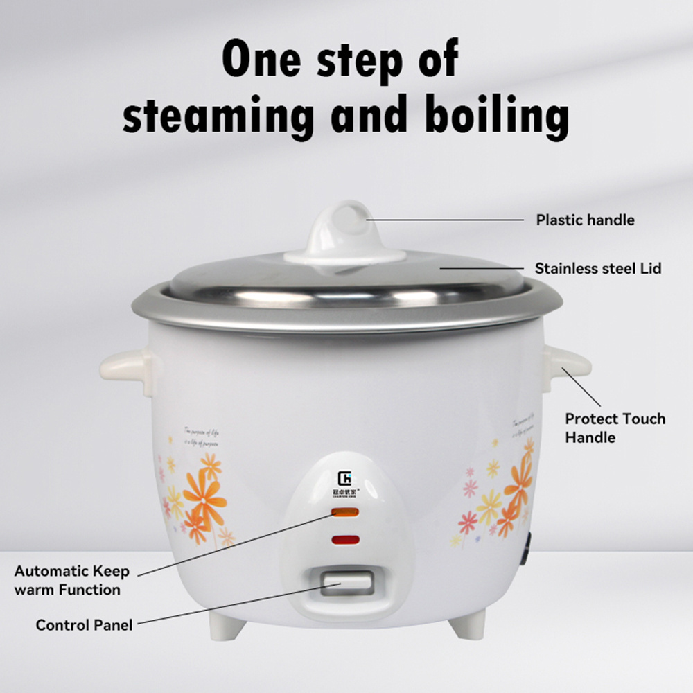 Automatically Keep Warm household Drum shape kitchen 1.2l mini Portable rice noodle cooker