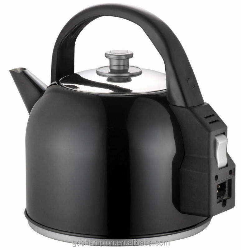 5L big capacity electric kettle with #304SS 2000W Cordless stainless steel wide kettle