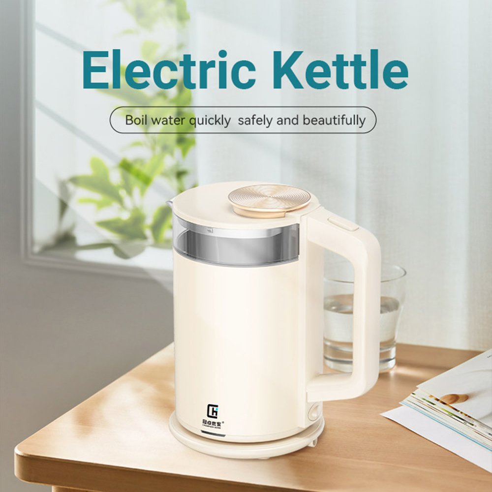 Electric home appliances Electric kettle for hot water double wall with electric jug 1.5L