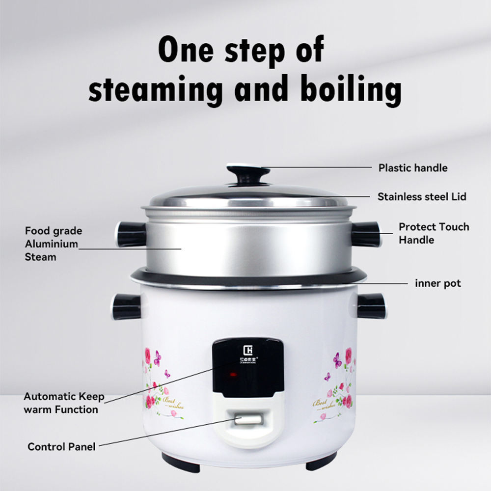 Popular Top Quality pots Rice Cooker Electric 1.8L 2.2.L 2.8L 5L Rice Cooker Can SKD/CKD