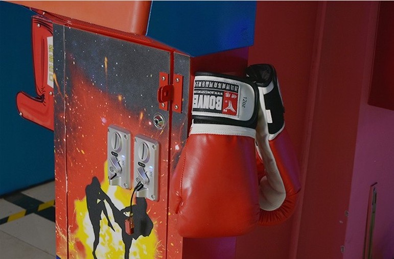 Indoor Sports Coin Operated Exciting Big Punch Boxing Arcade Ticket Redemption Game Machine For Sale