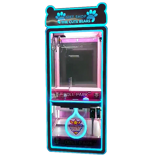 Hot selling Coin Operated Crystal Love Claw Crane Game Machine Arcade Amusement Wholesale Game Machine