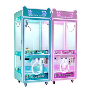 Hot selling Coin Operated Crystal Love Claw Crane Game Machine Arcade Amusement Wholesale Game Machine