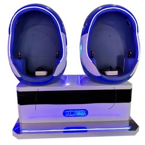 Coin Operated Amusement Park 2 Player 9D Egg Cinema Chair |9D Vr Seater Vr Seats Cinema For Shopping Mall for Sale