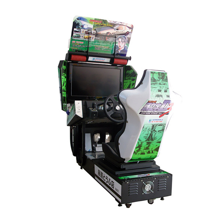 Coin Operated wangan midnight 3dx arcade car racing game machine for sale