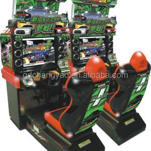 Coin Operated wangan midnight 3dx arcade car racing game machine for sale