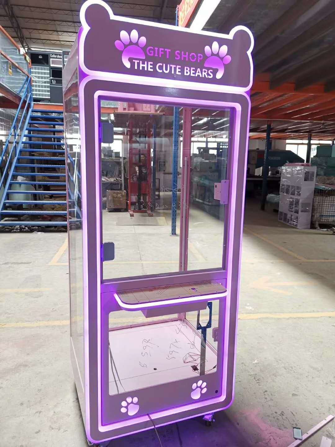 Hot selling Coin Operated Crystal Love Claw Crane Game Machine Arcade Amusement Wholesale Game Machine