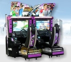 4D Initial D 7 Amusement Racing Car Driving Arcade Simulator Game Car Machine