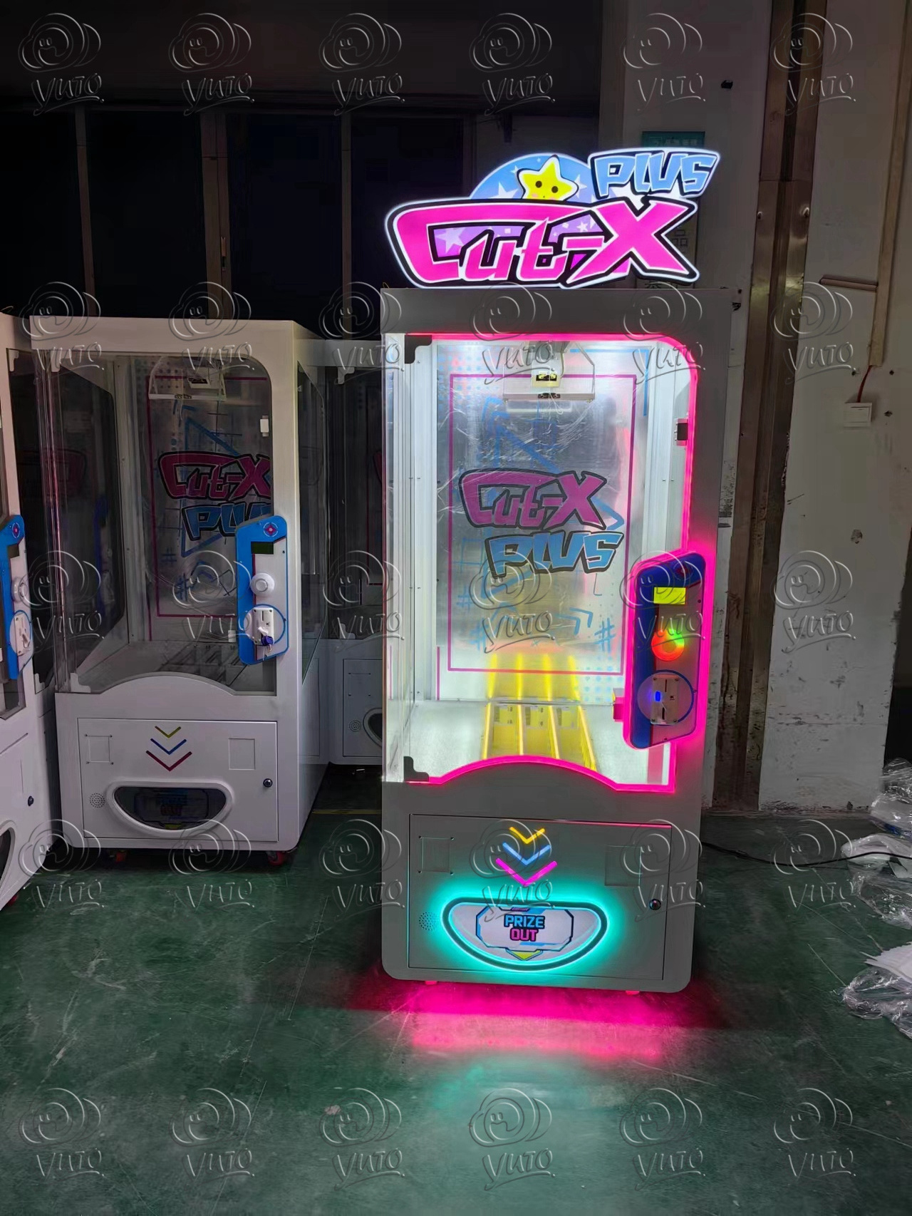 Best Price Cut-X Plus Prize Game Machine Made In China|Coin-operated Prize Vending Machine For Sale|Prize Game Machine For Sale