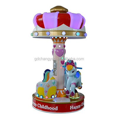 Amusement Park Carousel Horses For Sale Amusement Park Electronic Equipment Coin Operated Kid Game Machine