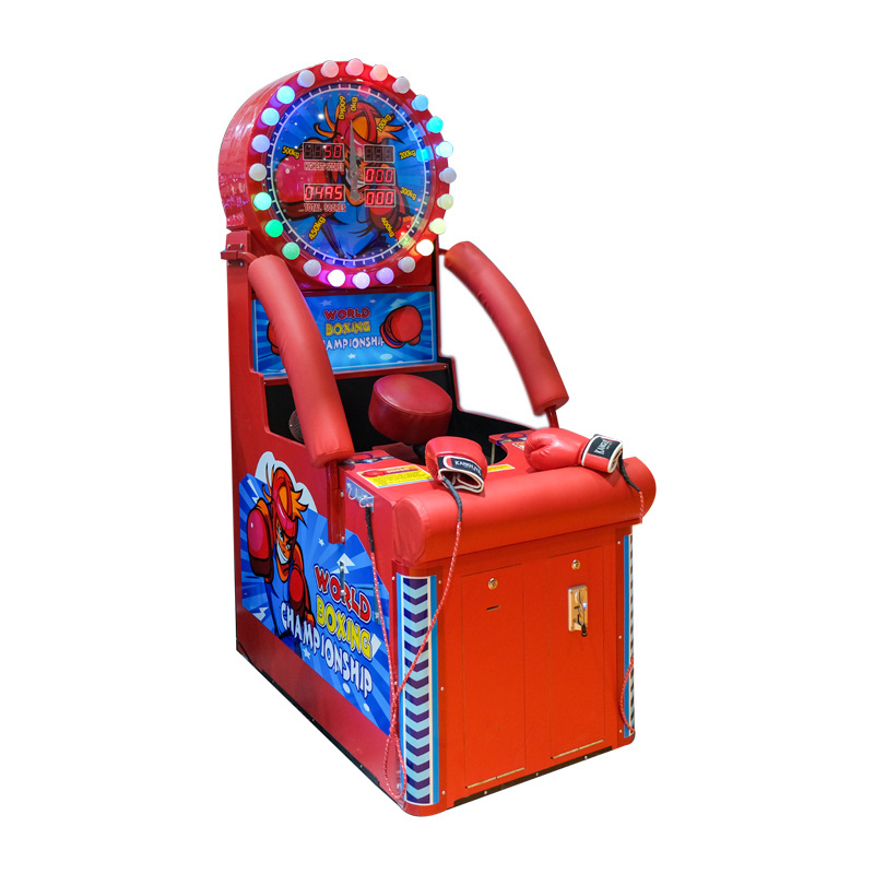 Arcade World Boxing Championship Games Machine Amusement Park Redemption Tickets Game Coin Operated Arcade Machine